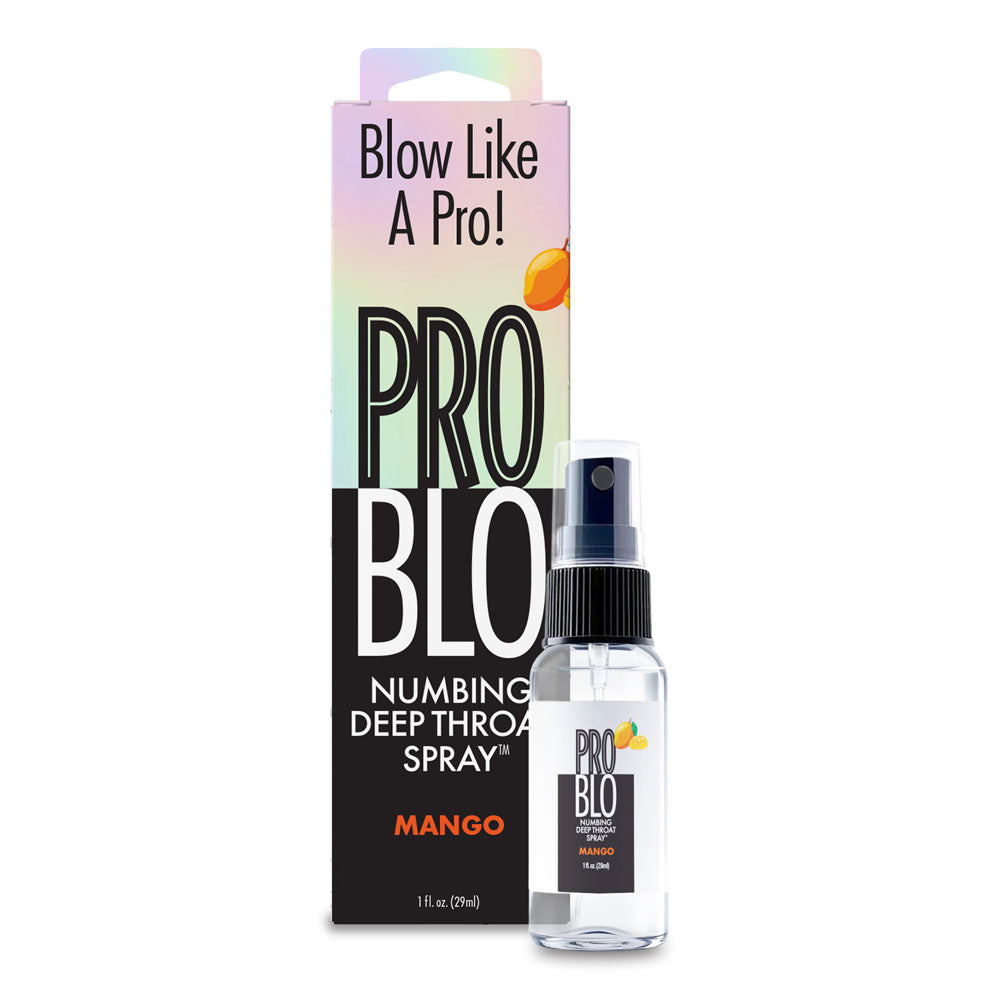 ProBlo Deep Throat Spray - Mango - Mango Flavoured Deep Throat Spray - 30 ml Little Genie