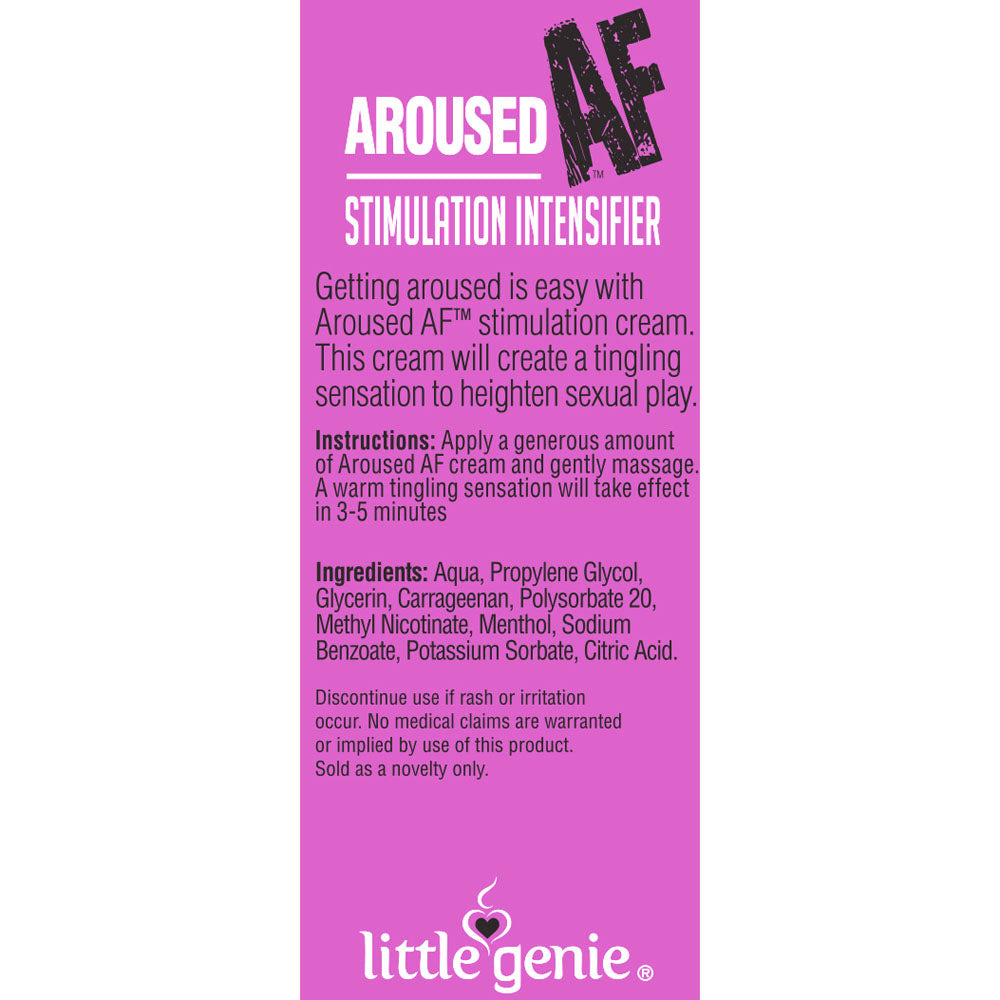 Aroused AF - Couples Stimulation Cream - 44 ml (1.5oz) Tube Aroused