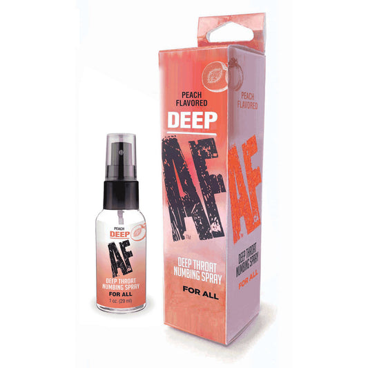 Deep AF - Peach - Peach Flavoured Deep Throat Spray - 29 ml Default Title - Club X