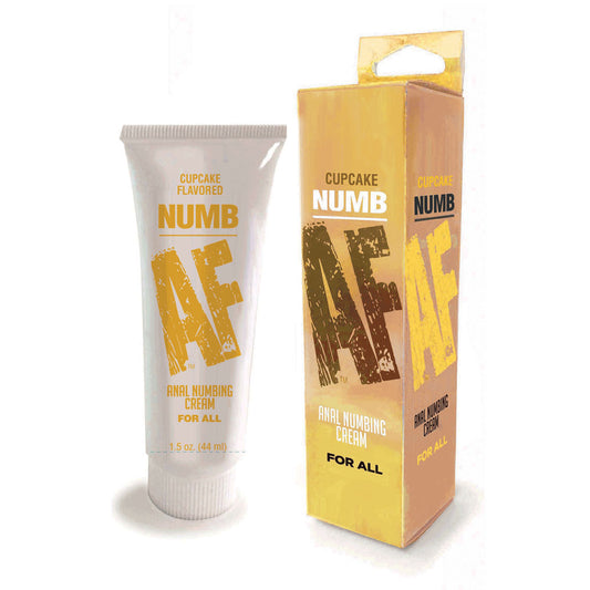 Numb AF - Cupcake - Cupcake Flavoured Anal Numbing Cream - 44 ml Tube Default Title - Club X