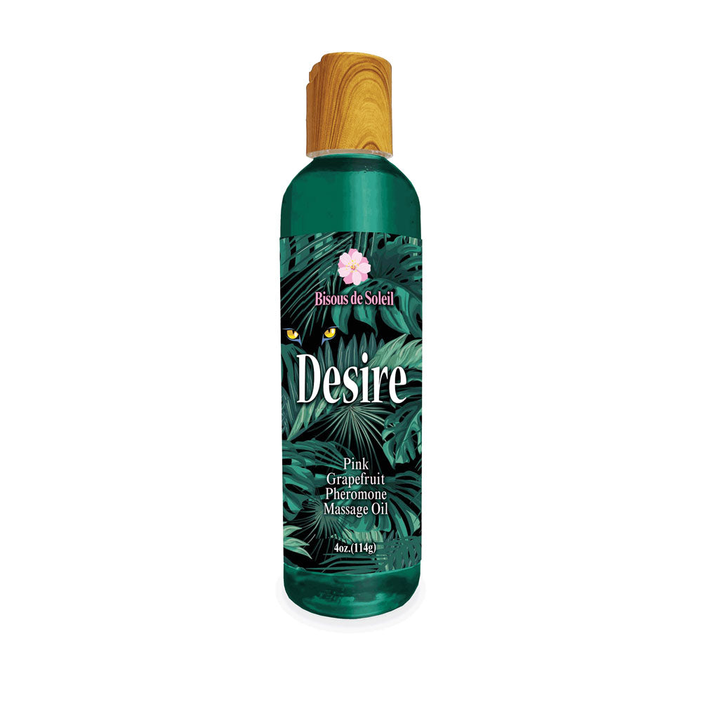 Desire Pheromone Massage Oil - Pink Grapefruit Scented Pheromone Massage Oil - 118 ml Little Genie