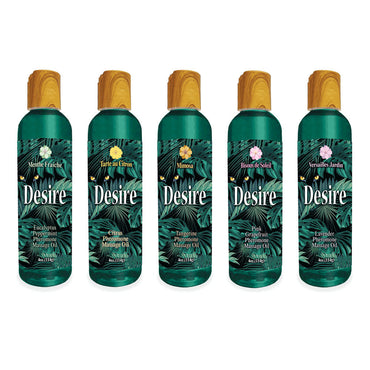 Desire Pheromone Massage Oil - Eucalyptus & Peppermint Scented Pheromone Massage Oil - 118 ml Little Genie