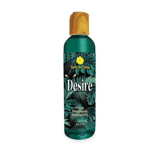Desire Pheromone Massage Oil - Citrus Scented Pheromone Massage Oil - 118 ml Little Genie