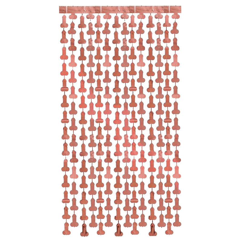 Glitterati - Penis Foil Curtains - Party Novelty - 2 Pack Little Genie