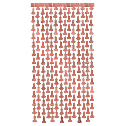 Glitterati - Penis Foil Curtains - Party Novelty - 2 Pack Little Genie