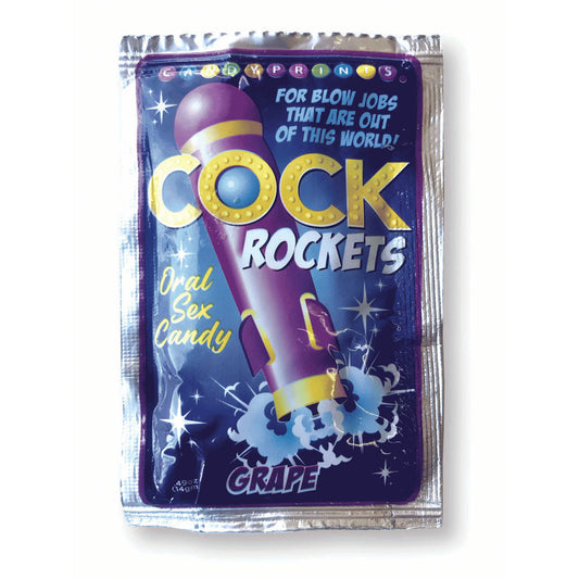 Cock Rockets - Grape - Grape Flavoured Oral Sex Candy - 15 grams Default Title - Club X