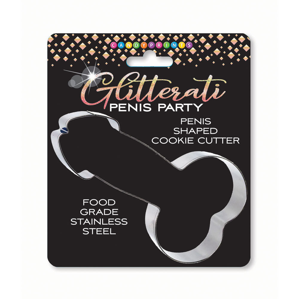 Glitterati Penis Cookie Cutter - Novelty Item Little Genie