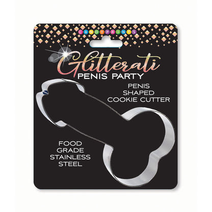 Glitterati Penis Cookie Cutter - Novelty Item Little Genie