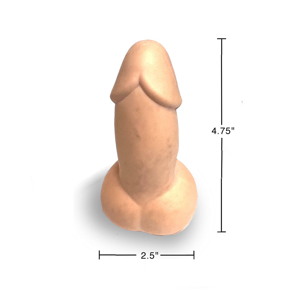 Super Fun Squishy Dick - Counter Display - Novelty Stress Penis - Counter Display of 12 Little Genie