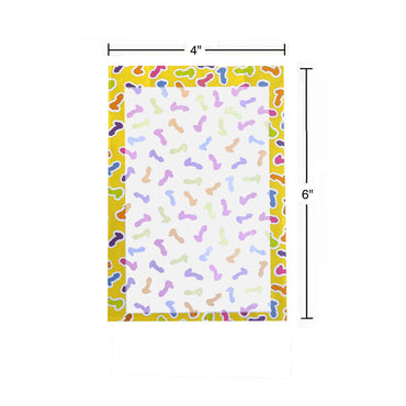 Super Fun Penis Notepad - Novelty Notepad - 100 Pages Little Genie
