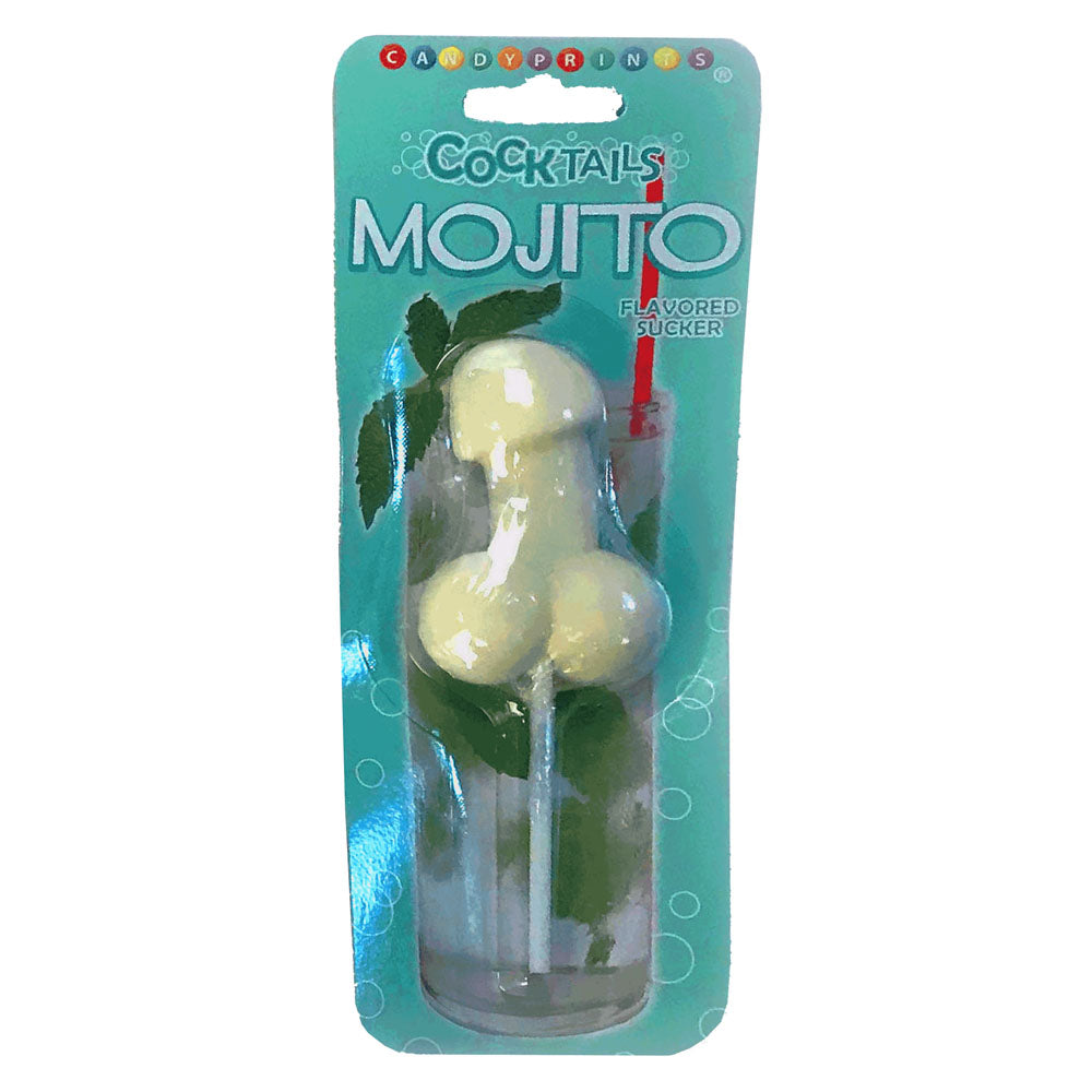 Cocktail Suckers - Mojito - Mojito Flavoured Dicky Lollypop Candy Prints