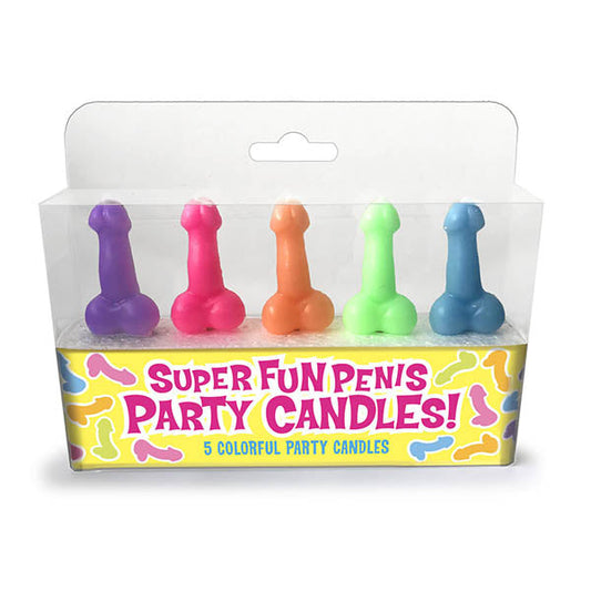 Super Fun Penis Candles - Party Novelty Little Genie
