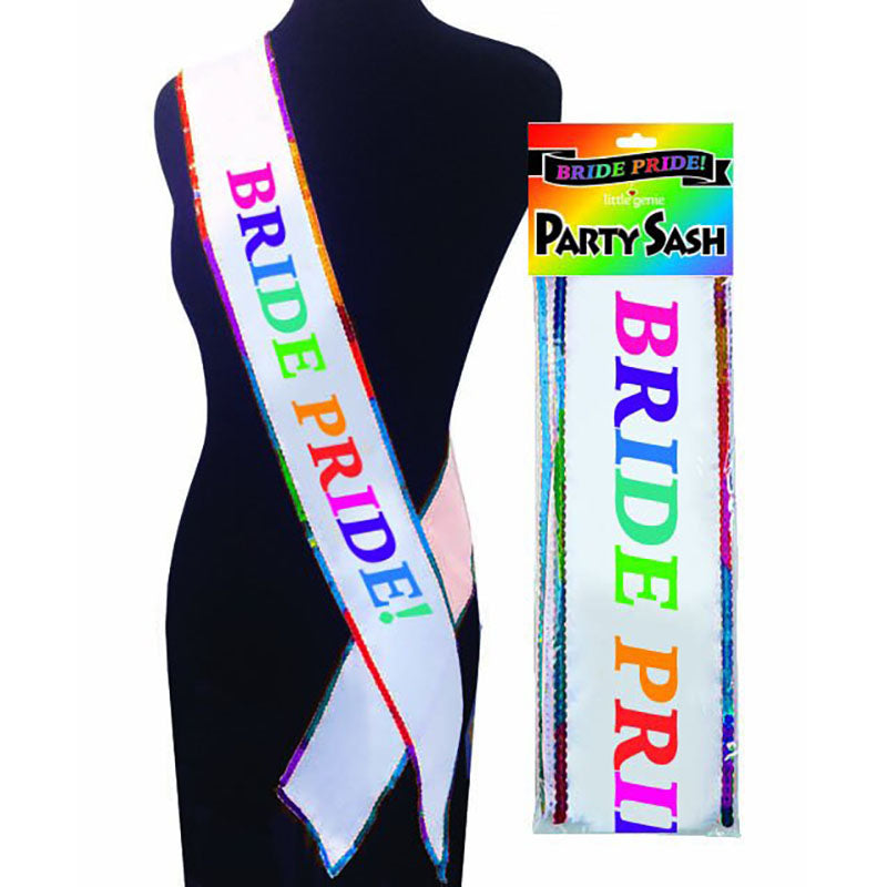 Bride Pride Sash - Hens Party Novelty Little Genie