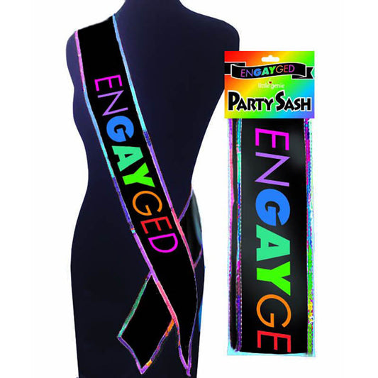 EnGAYged Sash - Novelty Sash Little Genie
