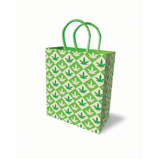 Cannabis Diamonds Gift Bag - Novelty Gift Bag Green - Club X