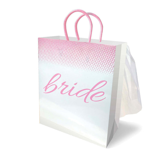 Bride Veil Gift Bag - Bridal Gift Bag with Veil White - Club X