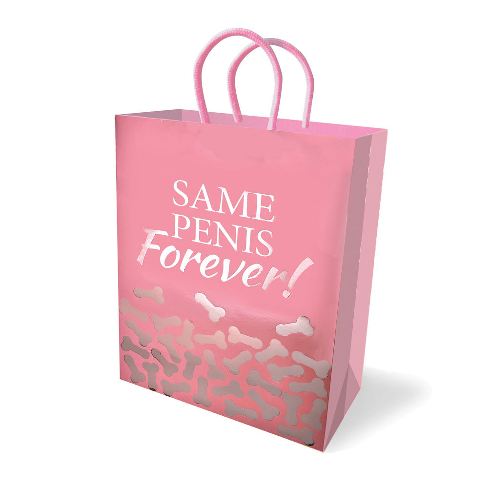 Same Penis Forever Gift Bag - Novelty Gift Bag Little Genie