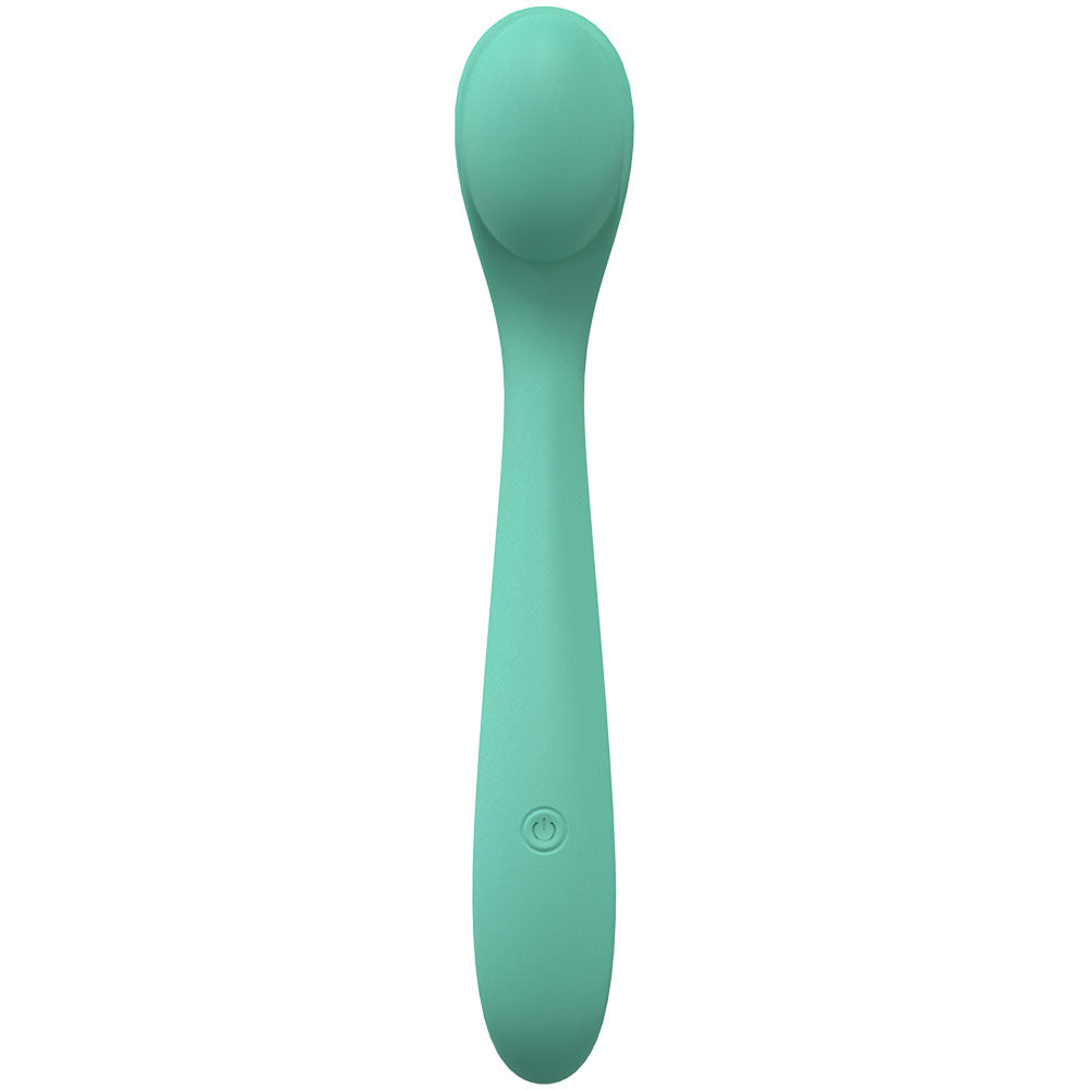 LOVELINE Juicy - Green - GReen 21.5 cm USB Rechargeable Vibrator Shots Toys