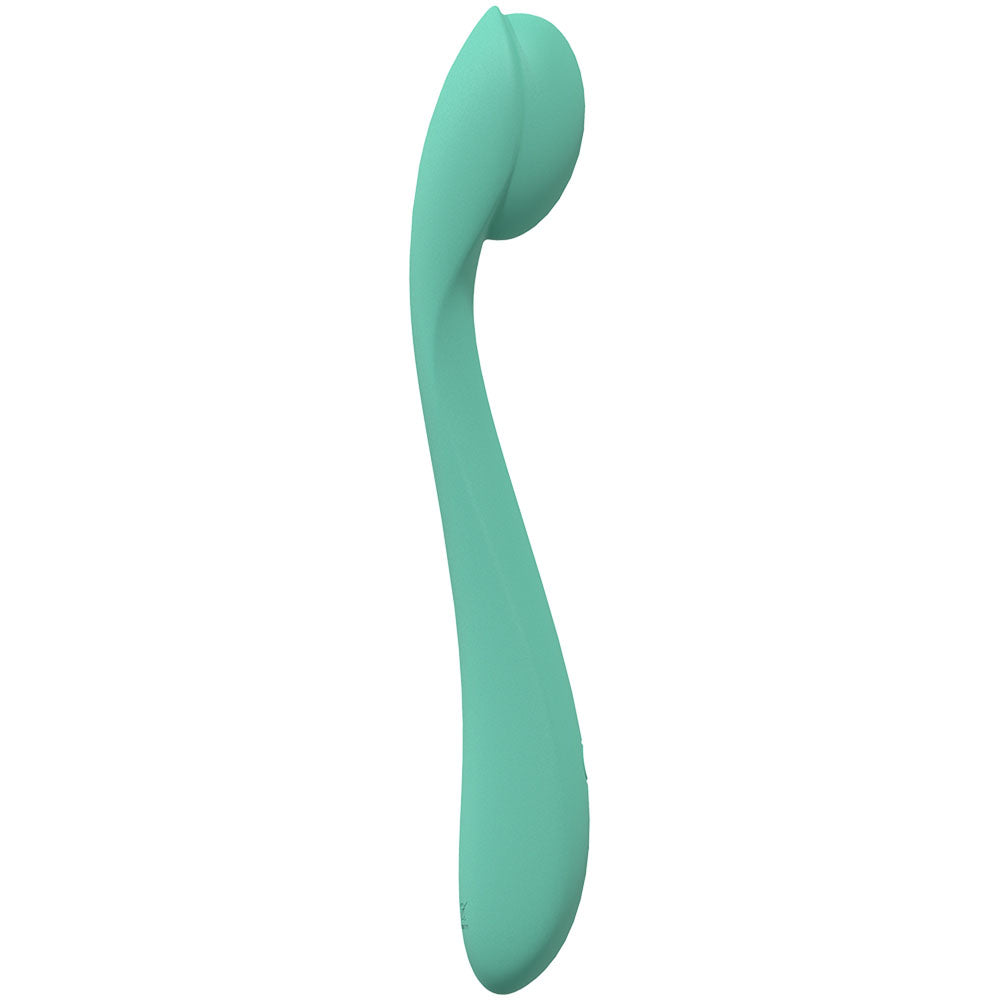 LOVELINE Juicy - Green - GReen 21.5 cm USB Rechargeable Vibrator Shots Toys