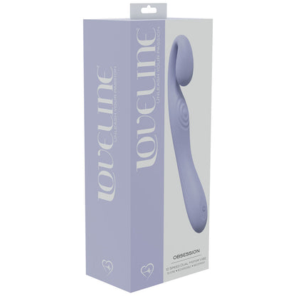 LOVELINE Obsession - Lavender - Lavender 18.4 cm USB Rechargeable Vibrator Shots Toys