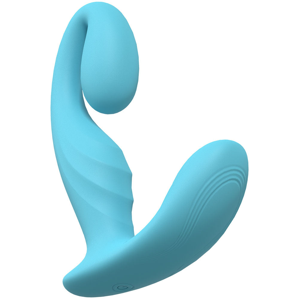 LOVELINE Bliss - Blue - Blue 11.5 cm USB Rechargeable Vibrator Shots Toys