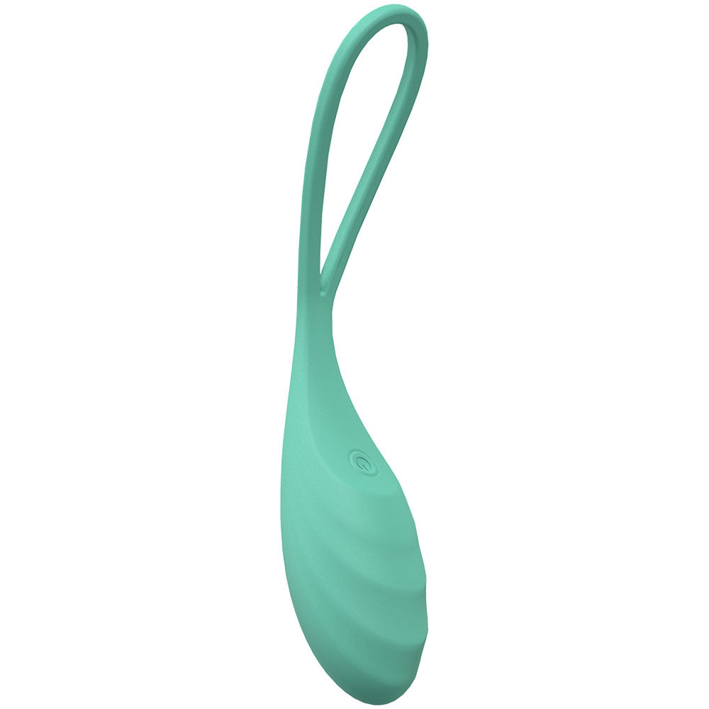 LOVELINE Passion - Green - Green USB Rechargeable Vibrating Egg with Wireless Remote Shots Toys