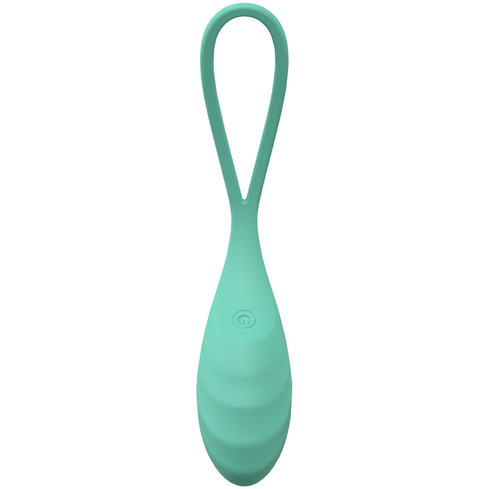 LOVELINE Passion - Green - Green USB Rechargeable Vibrating Egg with Wireless Remote Shots Toys