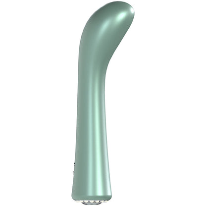 LOVELINE La Perla III - Green - Pearlescent Green 19.2 cm USB Rechargeable Vibrator Shots Toys