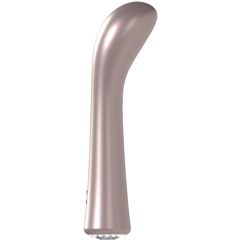 LOVELINE La Perla III - Pink - Pearlescent Pink 19.2 cm USB Rechargeable Vibrator Shots Toys