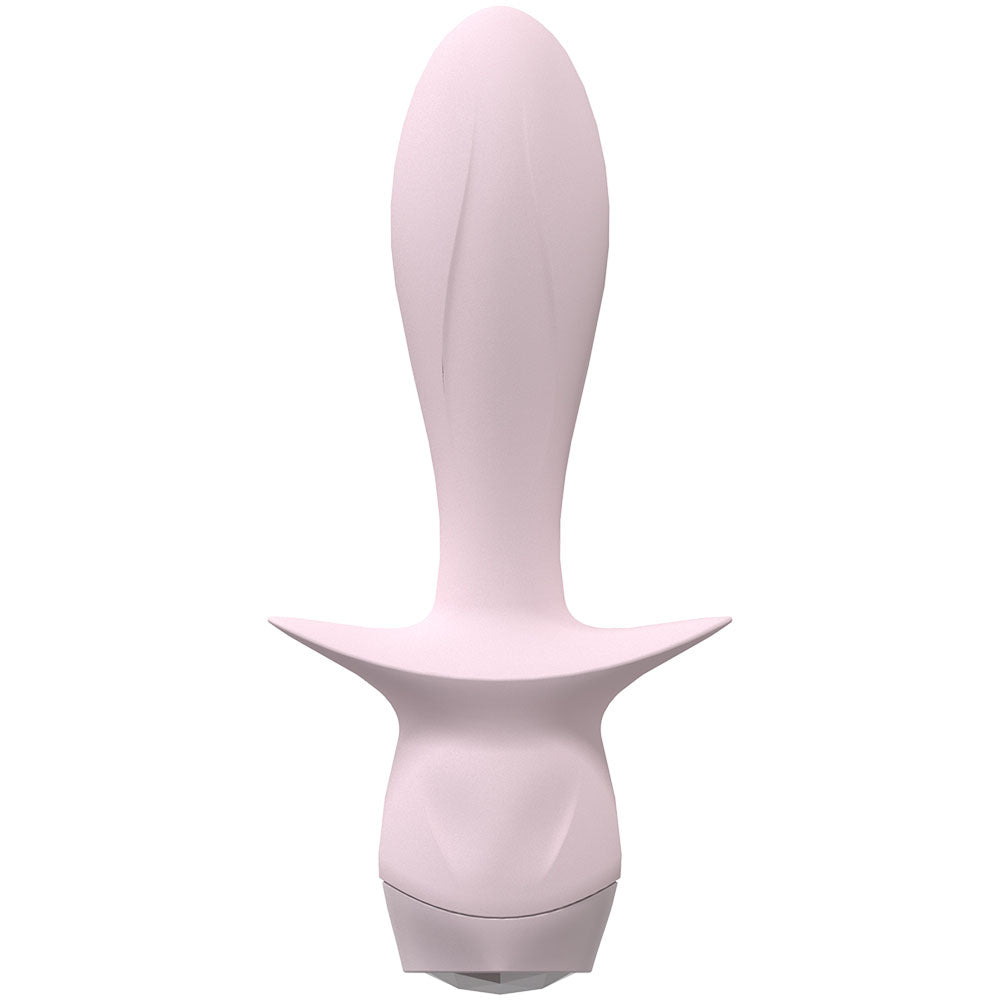LOVELINE Jubilee - Pink 13.5 cm USB Rechargeable Vibrating Anal Plug Shots Toys