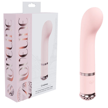 LOVELINE Cherie - Pink - Pink 14 cm USB Rechargeable Vibrator Shots Toys