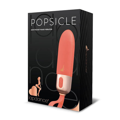 LAPDANCE Popsicle Mini Pocket Wand - Pink 12 cm USB Rechargeable Bullet Xgen Products