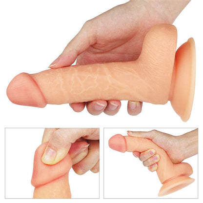 The Ultra Soft Dude - Flesh 17.8 cm (7'') Dong Lovetoy