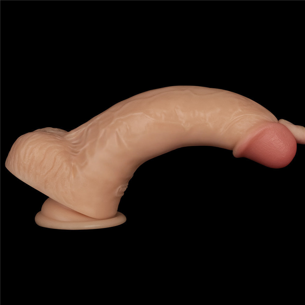 9 Inch Power Basics - Flesh 23 cm USB Rechargeable Vibrating Dong Lovetoy