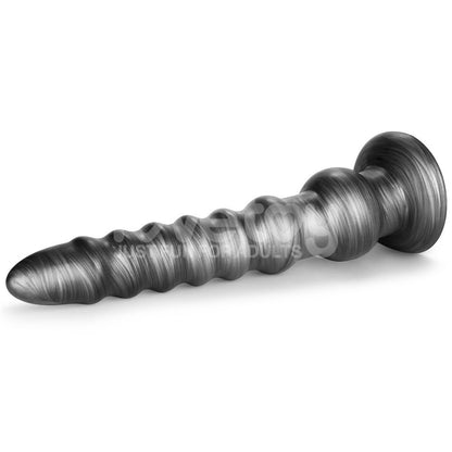 King Sized Vibrating Vibrax Slider - Grey 32.3 cm (12.5'') USB Rechargeable Vibrating Dildo Lovetoy