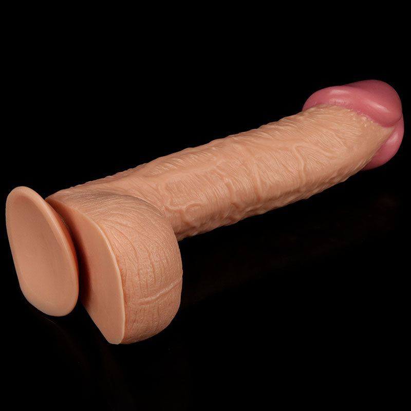 King Size 10.5'' Realistic Dildo - Flesh 26.7 cm Dong Lovetoy