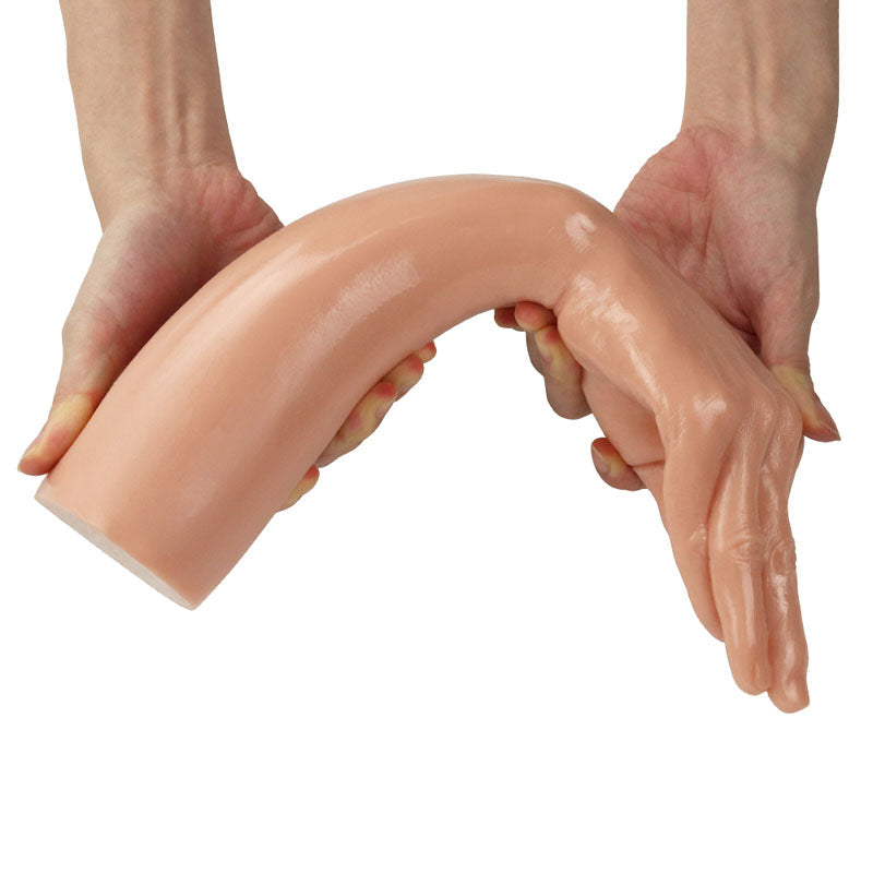 King Sized 13.5'' Realistic Magic Hand - Flesh 36 cm Hand Dildo Lovetoy