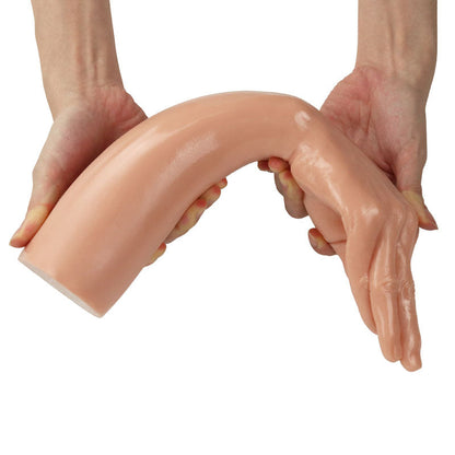 King Sized 13.5'' Realistic Magic Hand - Flesh 36 cm Hand Dildo Lovetoy