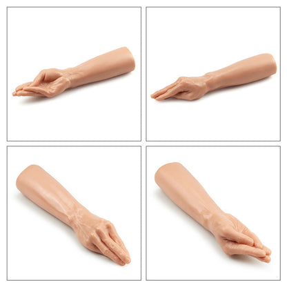 King Sized 13.5'' Realistic Magic Hand - Flesh 36 cm Hand Dildo Lovetoy