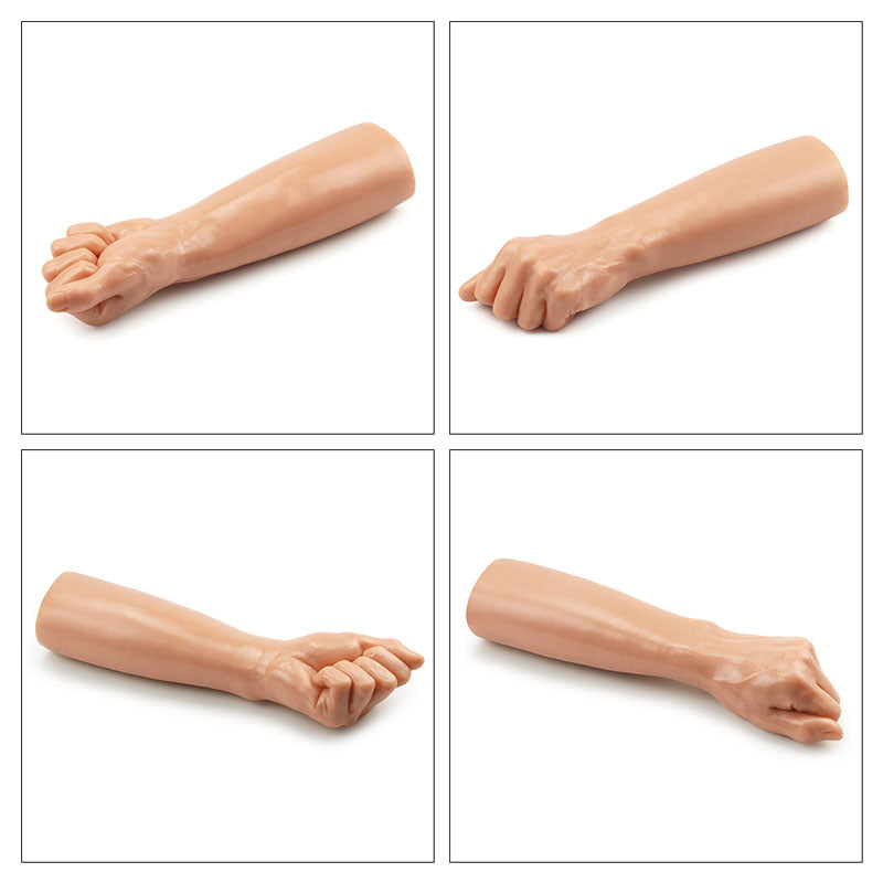 King Sized 12'' Realistic Bitch Fist - Flesh 30.5 cm Fist Dildo Lovetoy