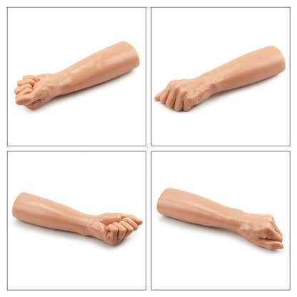 King Sized 12'' Realistic Bitch Fist - Flesh 30.5 cm Fist Dildo Lovetoy