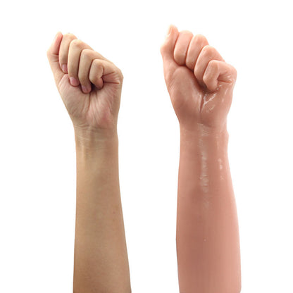 King Sized 12'' Realistic Bitch Fist - Flesh 30.5 cm Fist Dildo Lovetoy
