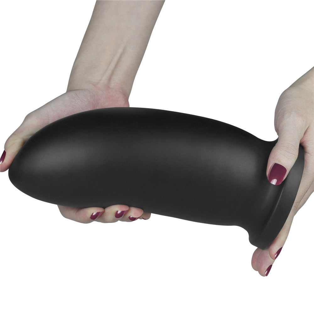 King Sized Anal Bomber - Black 23 cm (9'') Mega Anal Plug Lovetoy