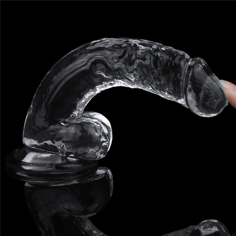 Flawless Clear Dildo 7.5'' - Clear 19 cm Dong Lovetoy