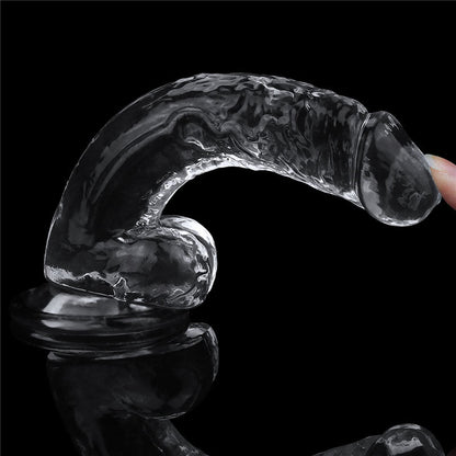 Flawless Clear Dildo 7.5'' - Clear 19 cm Dong Lovetoy