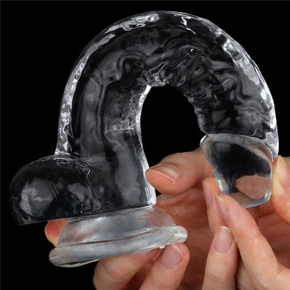 Flawless Clear Dildo 7.5'' - Clear 19 cm Dong Lovetoy
