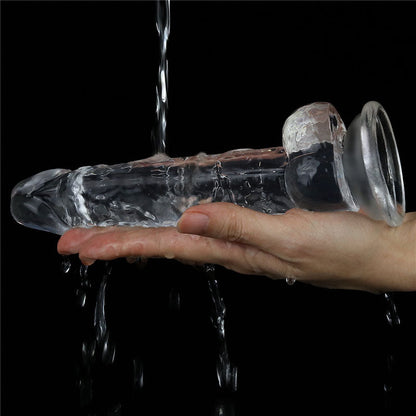 Flawless Clear Dildo 7.5'' - Clear 19 cm Dong Lovetoy