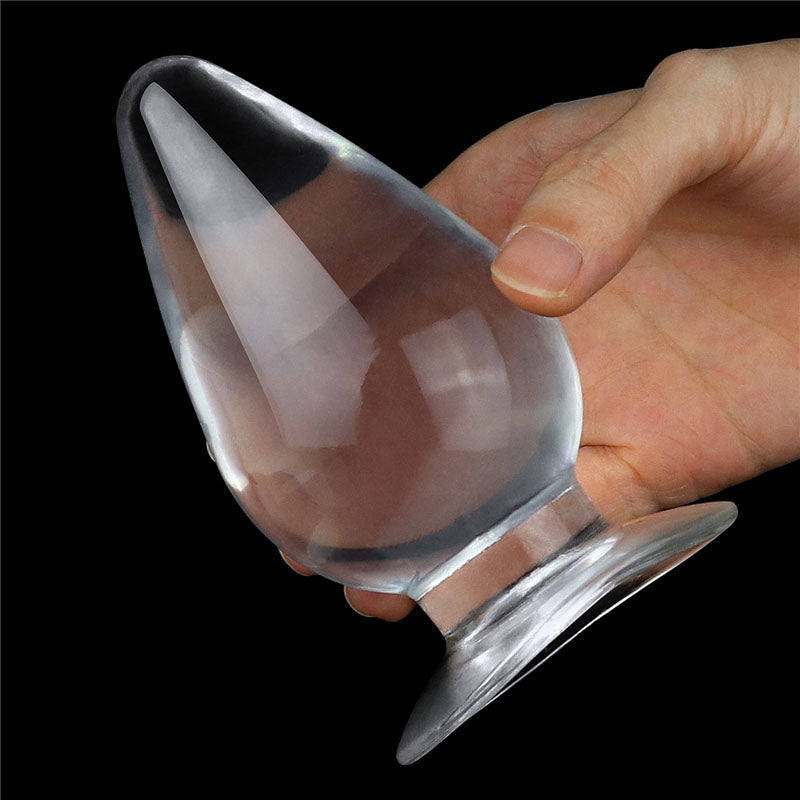 Flawless Clear Anal Plug 4.5'' - Clear 11.5 cm Butt Plug Lovetoy