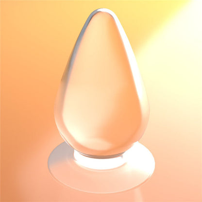 Flawless Clear Anal Plug 4.5'' - Clear 11.5 cm Butt Plug Lovetoy