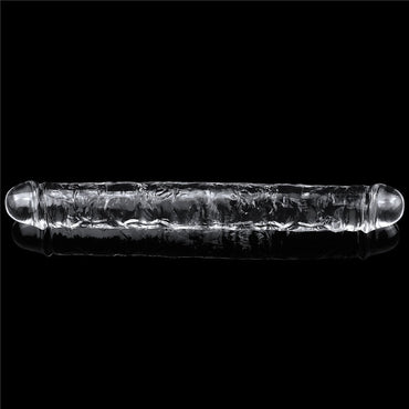 Flawless Clear Double Dildo 12'' - Clear 30 cm Double Dong Lovetoy